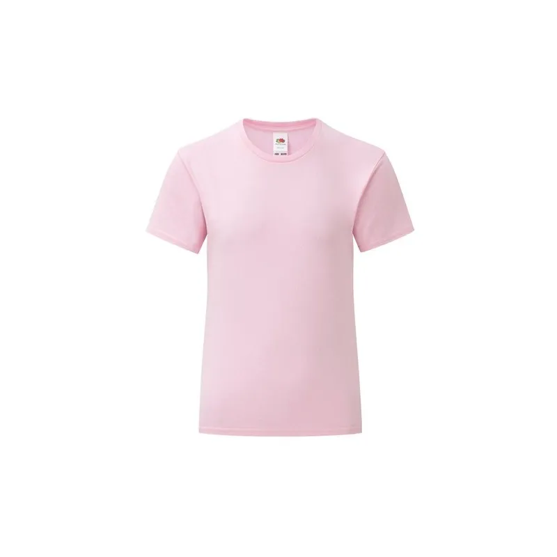 T-Shirt Enfant Personnalisé Couleur Iconic pas cher Fruit Of The Loom Matières : bambou Couleurs : bleu impression haute définit