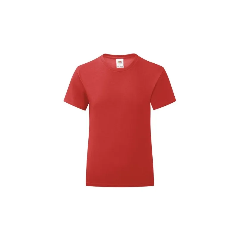 T-Shirt Enfant Personnalisé Couleur Iconic pas cher Fruit Of The Loom Taille textile : XL Couleurs : bleu Matières : polyester r