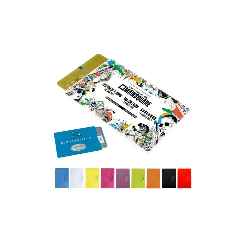 Protège Carte de Crédit Personnalisé - Pratique et Élégant