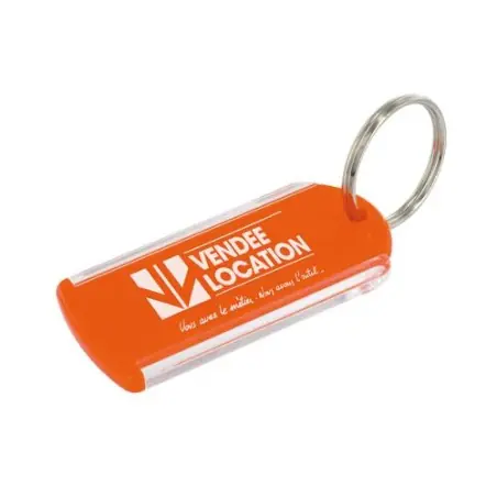 Porte-Clés Personnalisé Gratte-Jeux avec Anneau de 25 mm - Objets Publicitaires Amusants Matières : coton Taille textile : L Cou