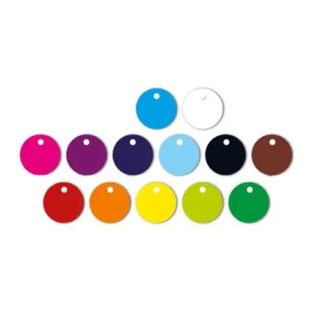 Porte-Clés Mousqueton Métal avec Jeton Caddie