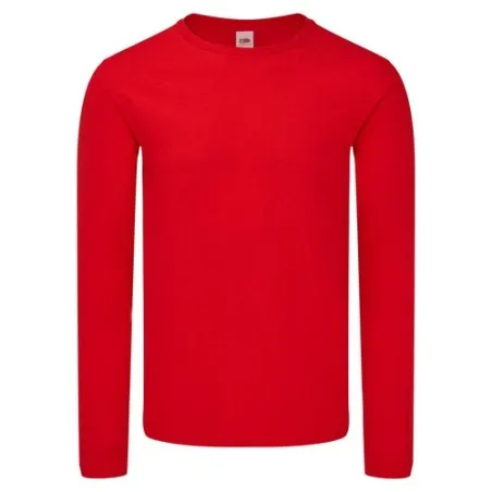 T-Shirt Long Sleeve Adulte en Coton Personnalisé Couleur Iconic Matières : ABS Couleurs : rouge personnalisable avec votre logo