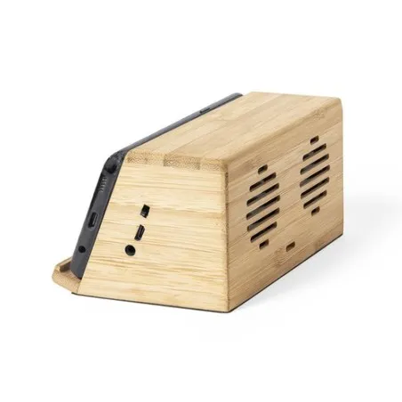 Haut-Parleur Écologique Publicitaire Chargeur - Zaphir Matières : silicone Couleurs : rouge livraison express 24h 48h