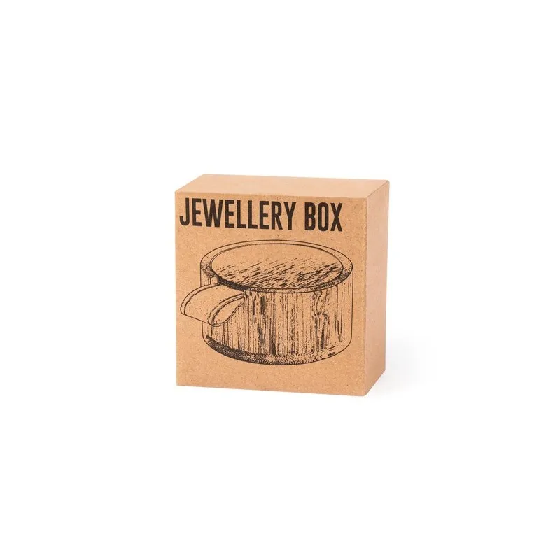 Élégant Étui à Bijoux Fontana en Bambou