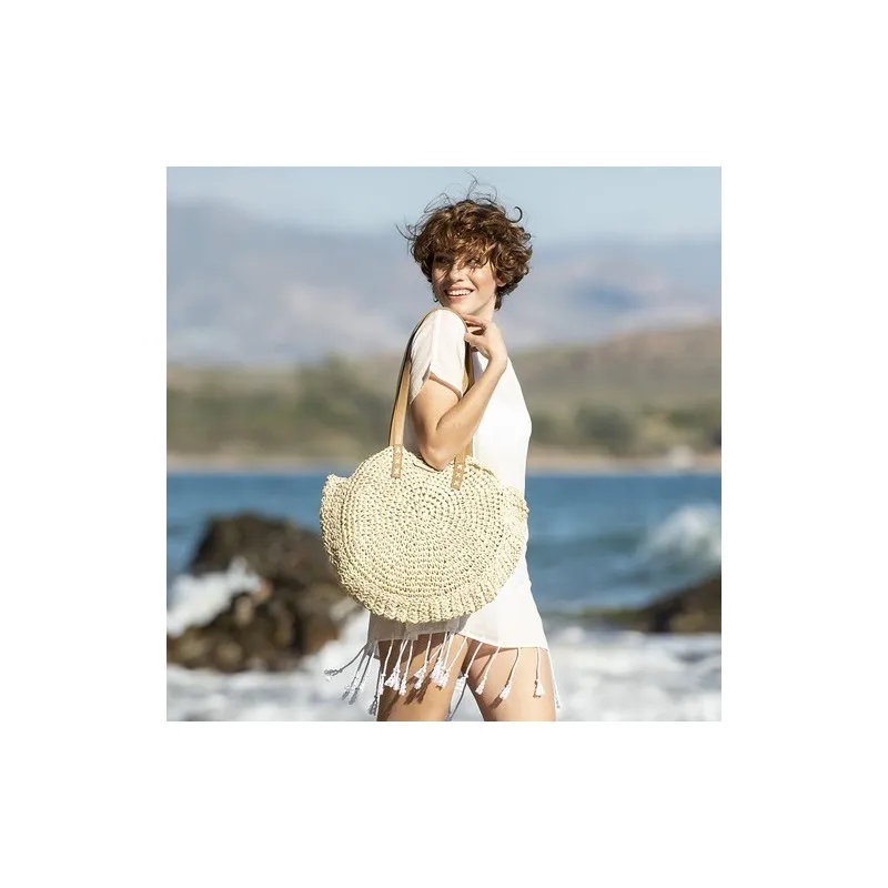 Sac de Plage Personnalisé Mandy Matières : silicone Couleurs : bleu goodies publicitaire événementiel