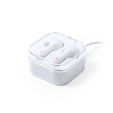 Écouteurs Bluetooth Personnalisés Haute Technologie - Benyer Couleurs : bleu marquage laser ultra précis