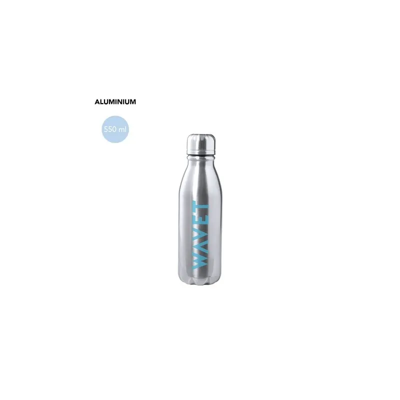 Gourde Écologique Personnalisée 550ml Bidon Raican Couleurs : rouge cadeau client original