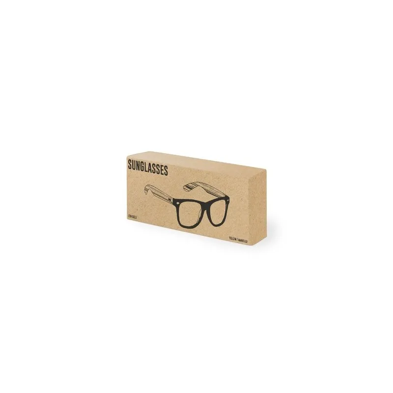 Lunettes de Soleil Personnalisées UV400 Mitrox pas cher Matières : carton Couleurs : rouge personnalisable avec votre logo