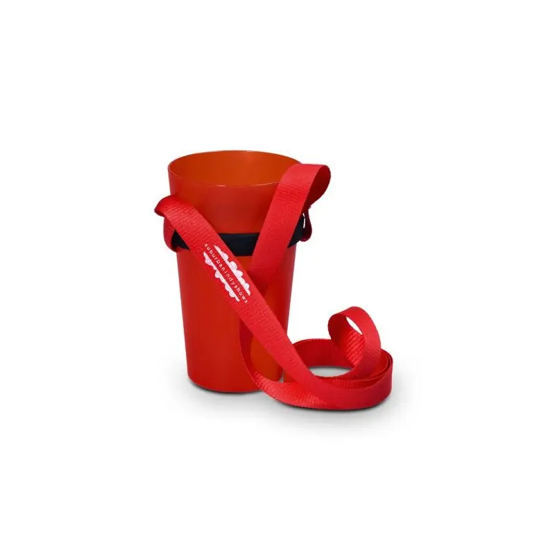 Porte Gobelet Pratique avec Lanyard Personnalisable