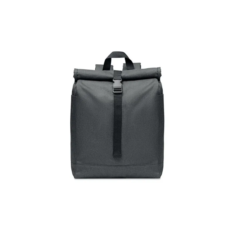 Sac à dos écologique 600D RPET 2 tons UDINE Matières : coton Taille textile : XS Couleurs : bleu royal personnalisable avec votr