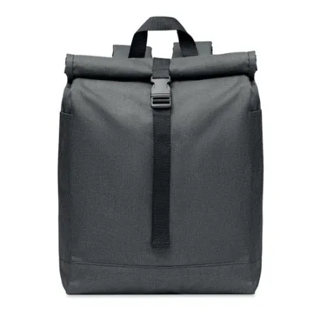 Sac à dos écologique 600D RPET 2 tons UDINE Matières : coton Taille textile : XS Couleurs : bleu royal personnalisable avec votr