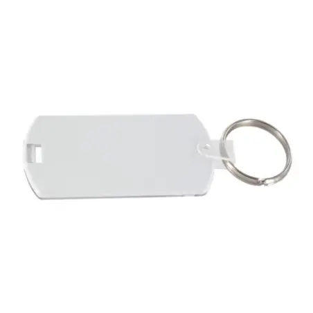 Porte-clés porte-étiquette personnalisable