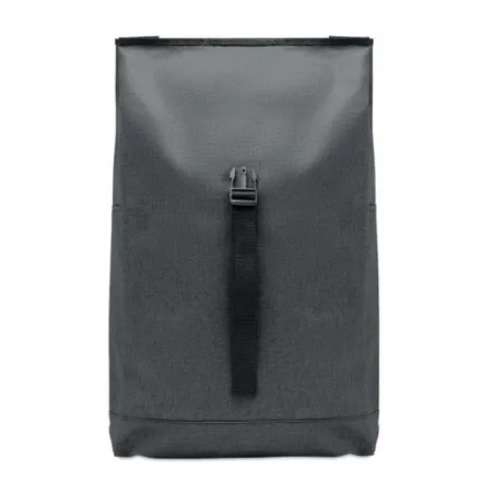 Sac à dos écologique 600D RPET 2 tons UDINE Matières : coton Taille textile : XS Couleurs : bleu royal impression haute définiti