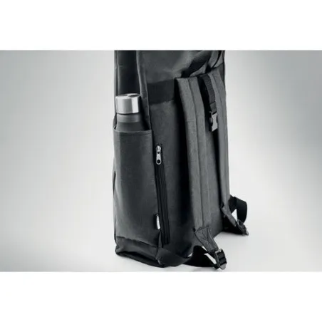 Sac à dos écologique 600D RPET 2 tons UDINE Matières : coton Taille textile : XS Couleurs : bleu royal livraison express 24h 48h