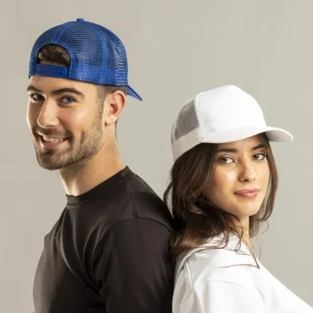 Casquette personnalisable écologique - Clipak - Pour votre marque Matières : coton Couleurs : bleu cadeau affaires élégant