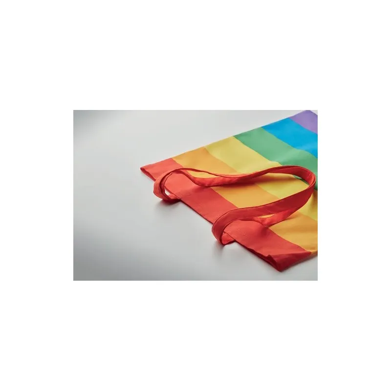 Sac shopping écologique en coton 200 gr/m² Borealis Matières : coton Taille textile : XXL Couleurs : gris chiné goodies publicit