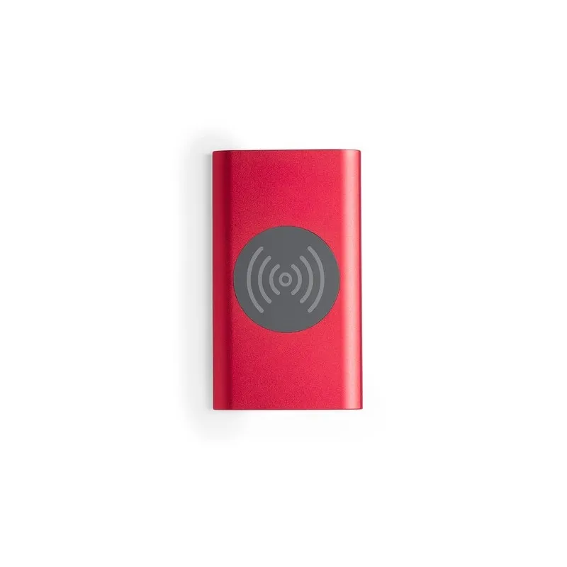 Batterie externe personnalisée 4000 mAh pas cher Tikur Couleurs : blanc personnalisable avec votre logo