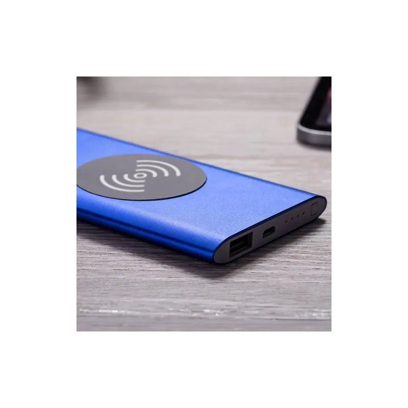 Batterie externe personnalisée 4000 mAh pas cher Tikur Couleurs : rose cadeau client original