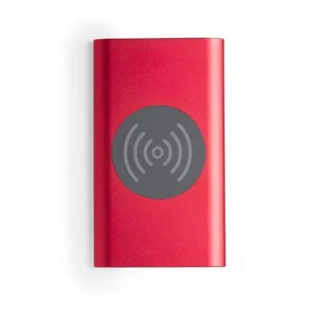 Batterie externe personnalisée 4000 mAh pas cher Tikur Couleurs : rose marquage laser ultra précis
