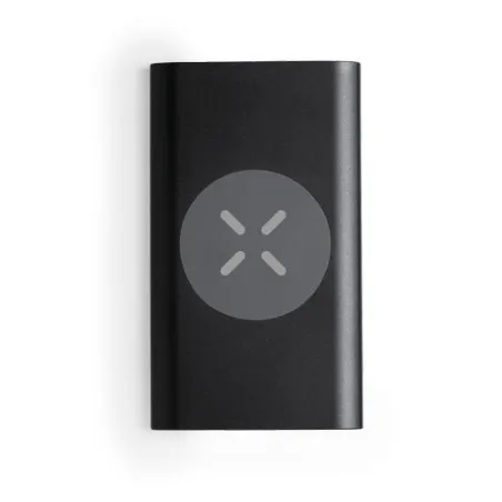 Batterie externe personnalisée 4000 mAh pas cher Tikur Couleurs : rose objet promotionnel éco-responsable