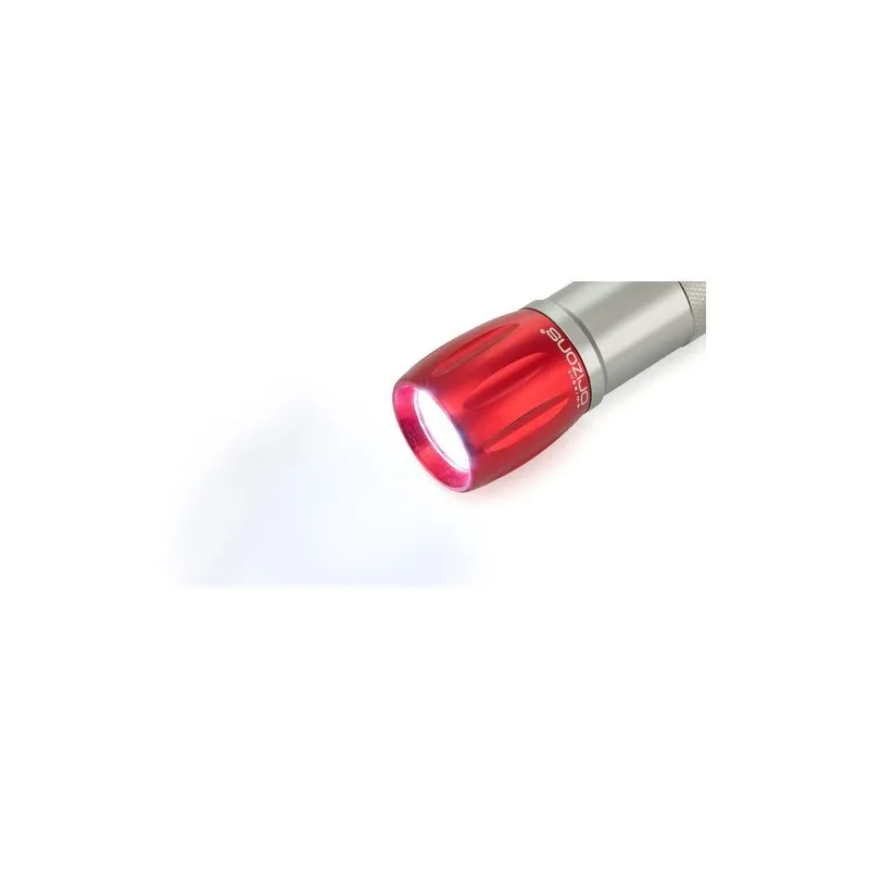 Lampe Torche Portable Personnalisée Économique Lumosh Matières : polyester Couleurs : rouge cadeau collaborateur premium