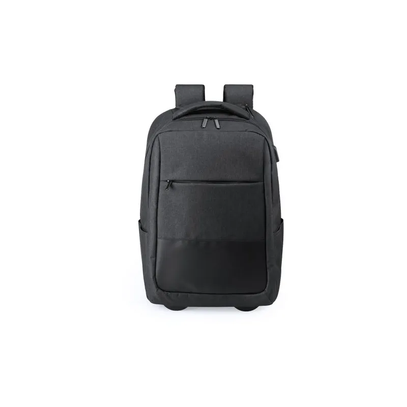 Sac à Dos Trolley Polyvalent et Chic Personnalisé Haltrix Matières : microfibre Couleurs : rouge cadeau entreprise pas cher