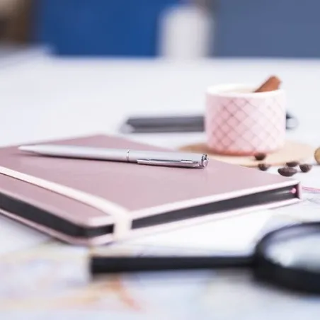 Bloc Notes Personnalisable et Élégant Bodley Matières : coton Taille textile : XXL Couleurs : bleu marine foncé personnalisation