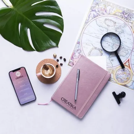 Bloc Notes Personnalisable et Élégant Bodley Matières : coton Taille textile : XXL Couleurs : bleu marine foncé personnalisable 