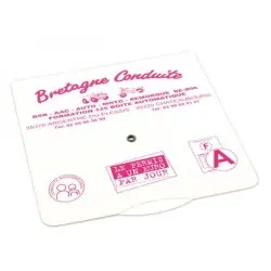 Disque de Stationnement en Carton 15x15 cm 2