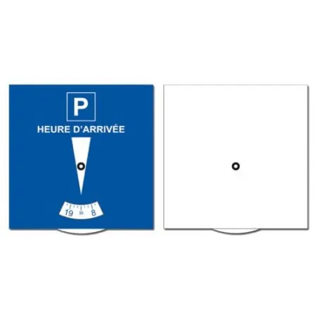 Disque de Stationnement en Carton 15x15 cm