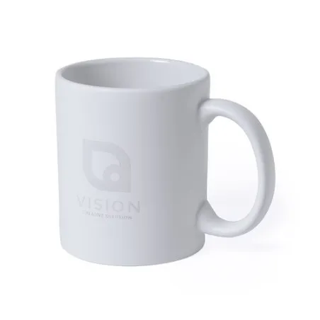 Tasse Personnalisée Écologique pour Cadeau d'Entreprise Kulmer Matières : acier inoxydable Couleurs : blanc personnalisation sur