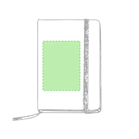 Bloc Notes Personnalisé en Papeterie - Kaffol Matières : silicone Couleurs : rouge cadeau client original