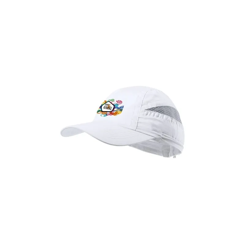Casquette Personnalisée Publicitaire Laimbur Matières : polyester Couleurs : gris cadeau entreprise pas cher