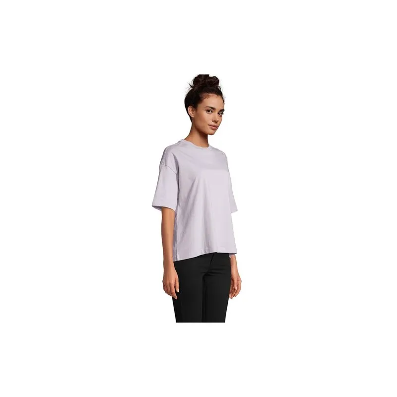T-Shirt Oversize Personnalisé Femme BOXY WOMEN Taille textile : 5XL Couleurs : french navy personnalisation sur mesure