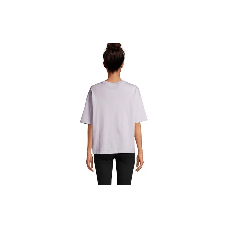 T-Shirt Oversize Personnalisé Femme BOXY WOMEN Taille textile : L Couleurs : french navy cadeau collaborateur premium