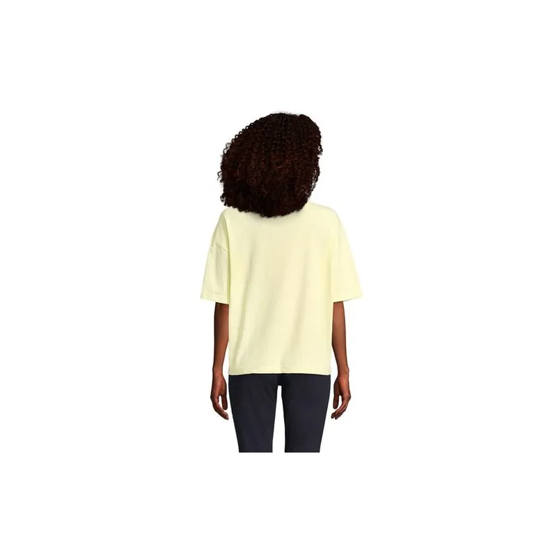 T-Shirt Oversize Personnalisé Femme BOXY WOMEN Taille textile : L Couleurs : blanc pur impression haute définition