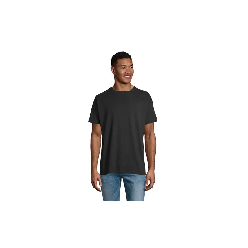 T-Shirt Oversize Personnalisé pas cher BOXY MEN Matières : coton Taille textile : 3XL Couleurs : blanc pur cadeau entreprise pas