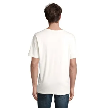 T-Shirt Oversize Personnalisé pas cher BOXY MEN Matières : coton Taille textile : 3XL Couleurs : blanc chiné accessoire événemen