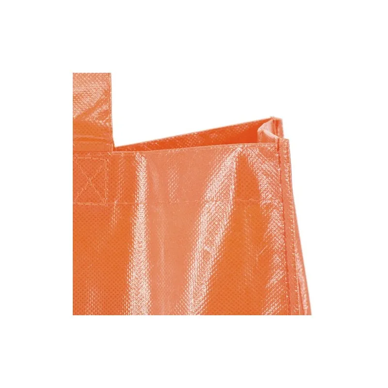 Sac shopping personnalisable écologique Divia - Goodies Matières : acier inoxydable Couleurs : rouge personnalisation rapide en 