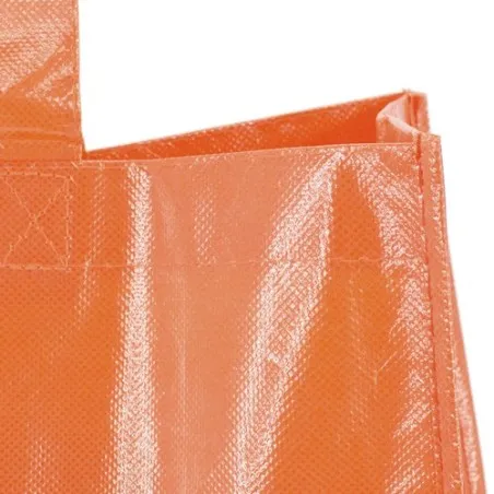 Sac shopping personnalisable écologique Divia - Goodies Matières : acier inoxydable Couleurs : rouge personnalisation rapide en 