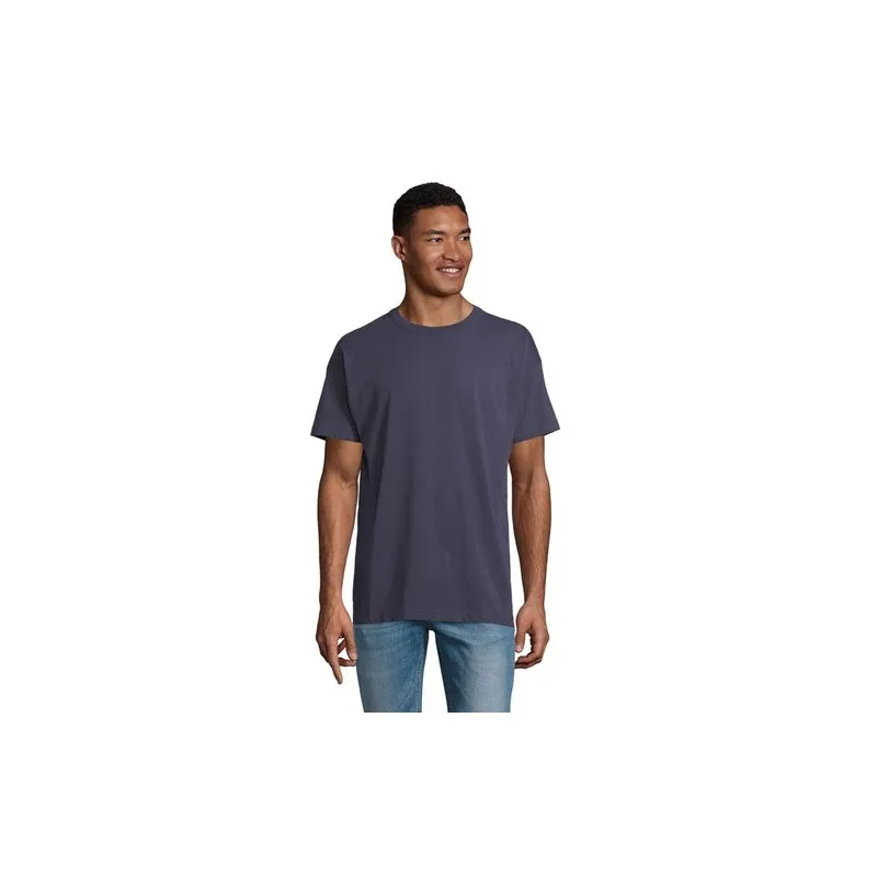 T-Shirt Oversize Personnalisé pas cher BOXY MEN Matières : coton Taille textile : M Couleurs : bleu atoll goodies publicitaire d