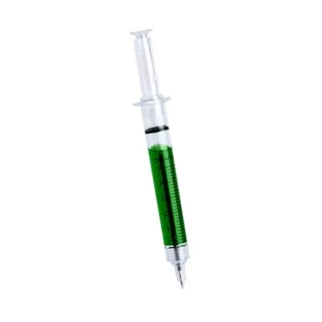 Stylo publicitaire unique Medic Matières : acier inoxydable Couleurs : vert clair personnalisable avec votre logo