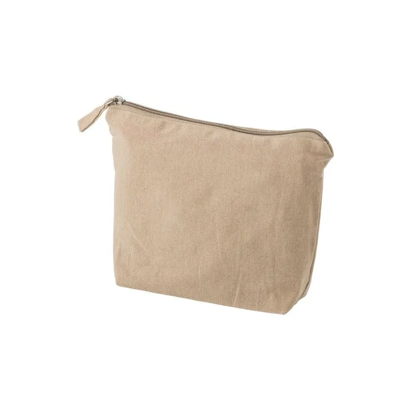 Trousse de maquillage en coton recyclé Cressida