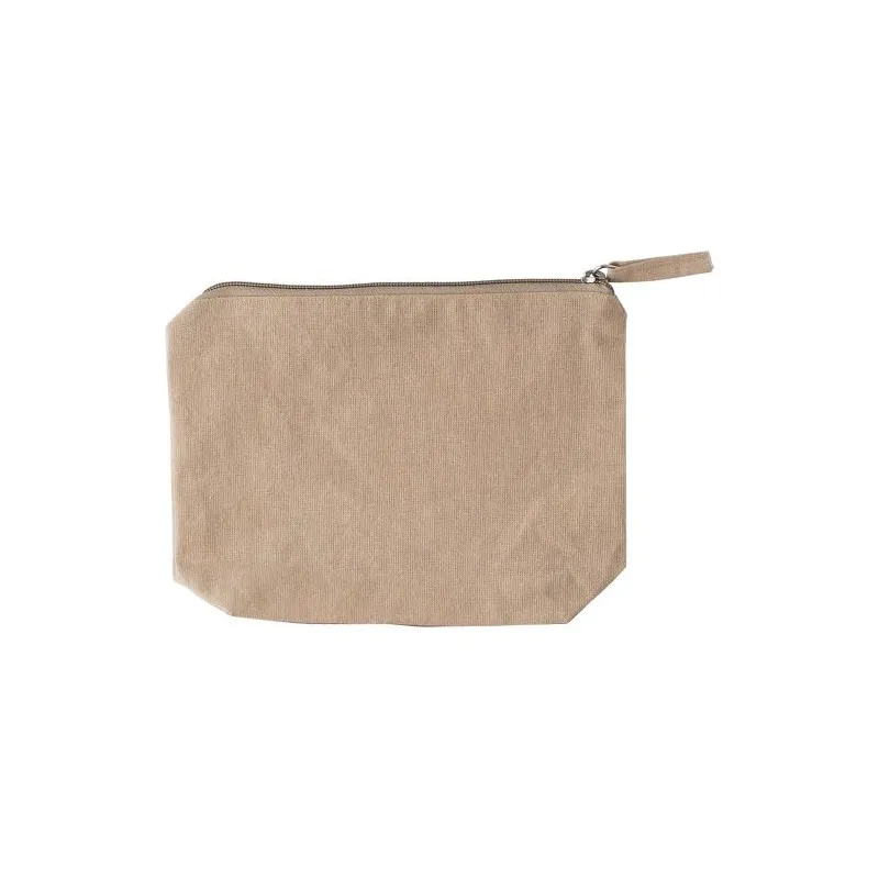 Trousse de maquillage en coton recyclé Cressida