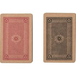 Set de 2 jeux de cartes en carton recyclé Arwen 2
