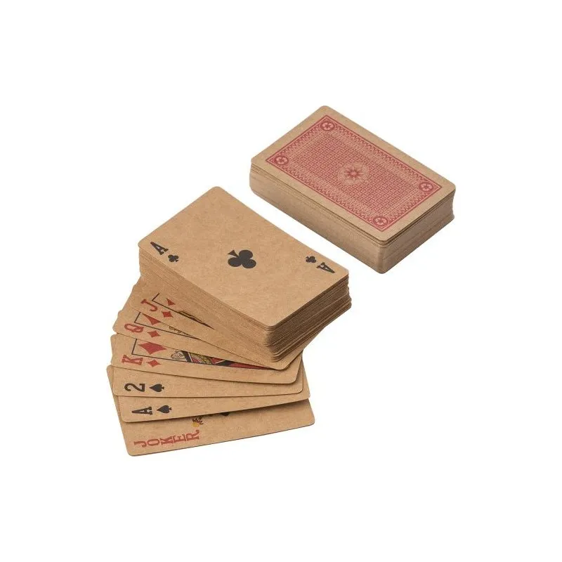 Set de 2 jeux de cartes en carton recyclé Arwen