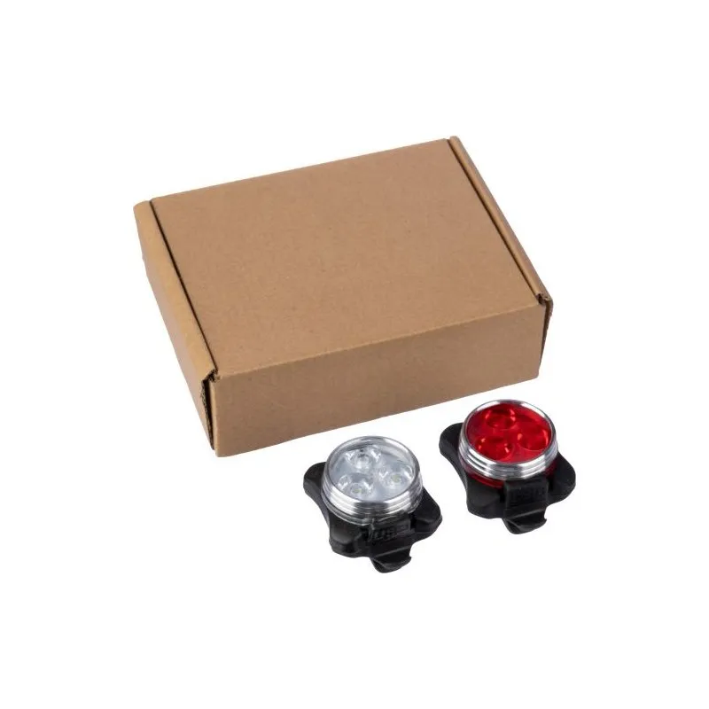 Set composé de lampes à vélo Elisabeth