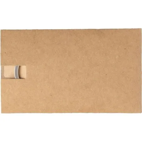 Porte-clés personnalisés en zinc et bambou - Bernd Matières : aluminium Couleurs : noir goodies publicitaire événementiel