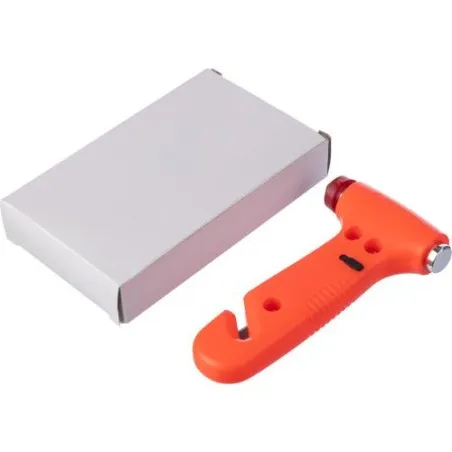 Marteau Brise-Vitre en ABS Erika - Sécurité et Praticité