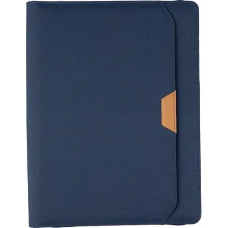 Conférencier A4 zippé en rPET Jasmin - Écologique et Pratique